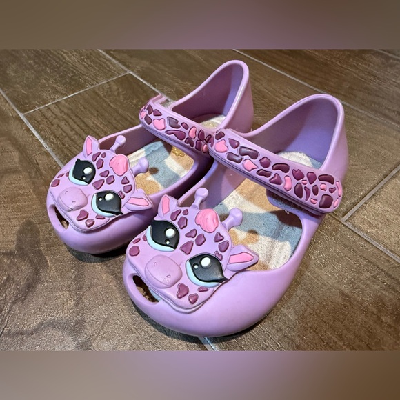Mini Melissa Giraffe shoes baby girls size 5 - Picture 1 of 6
